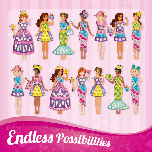 Imagi Make DIY Magnetic Dress Up - Princess