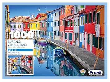 Burano, Venice, Italy 1000 Pieces Puzzle