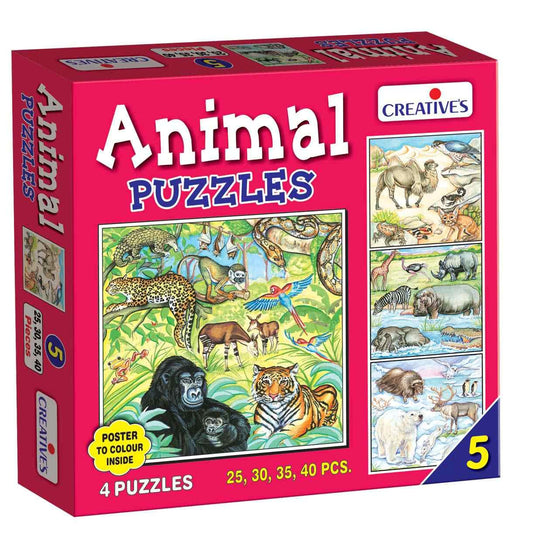 Creative's Animal Puzzles Set No.5
