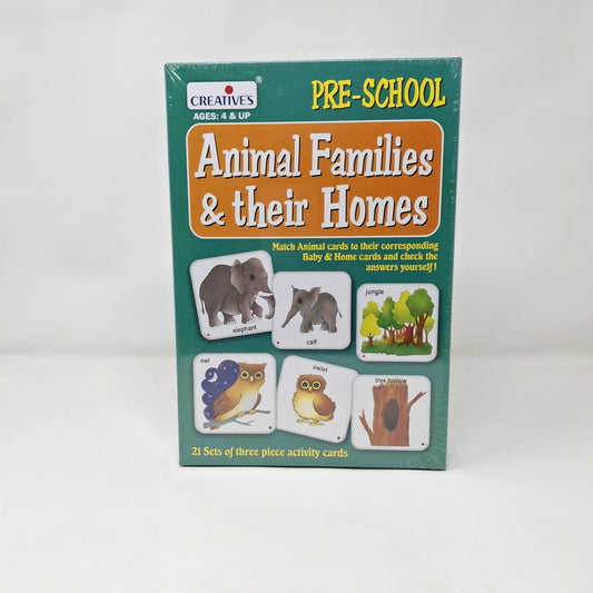 Creatives Animal Families & Their Homes