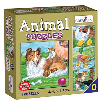 Creatives Animal Puzzles Set no.0