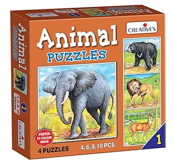 Creatives Animal Puzzles Set no.1