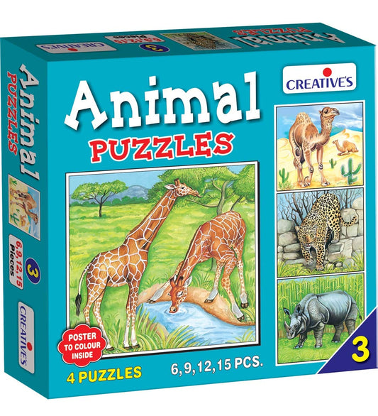 Creatives Animal Puzzles Set no.3