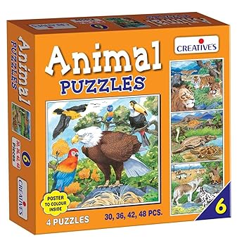 Creatives Animal Puzzles Set no.6