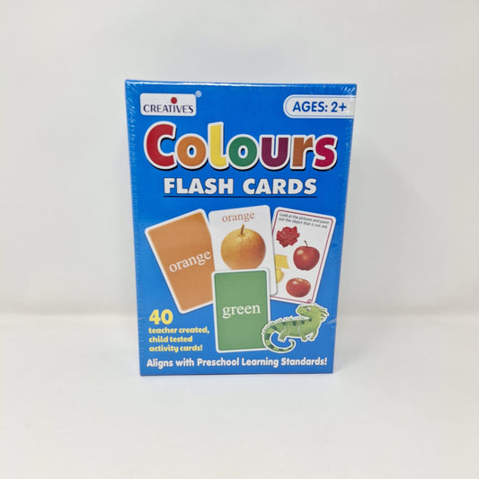 Creatives Colours Flash Card
