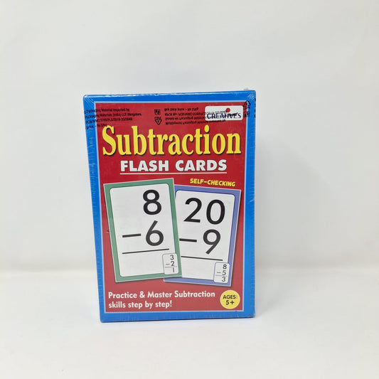 Creatives Subtraction Flash Card