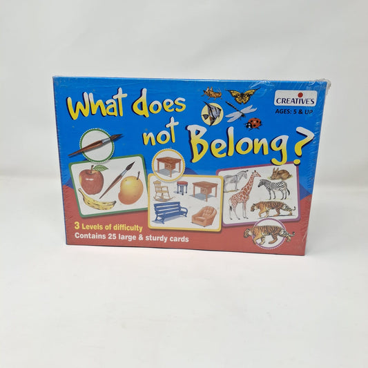 Creatives What Does Not Belong.