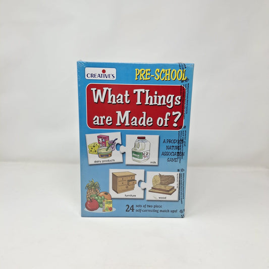 Creatives What Things are Made Of.