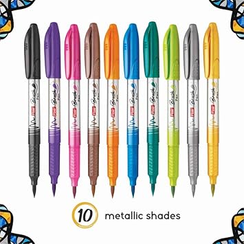 Flair Metallic Brush Pen