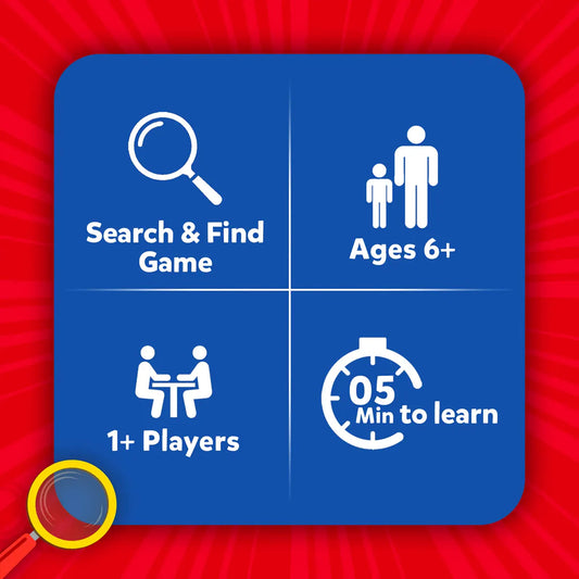 Skillmatics Found It! Board Game | Smart Scavenger Hunt (ages 6+)
