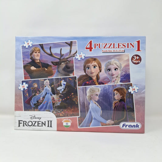 Frank Disney Frozen II 4 Puzzle In 1