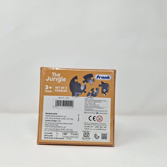 Frank First Puzzle The Jungle Set of 3 Puzzles