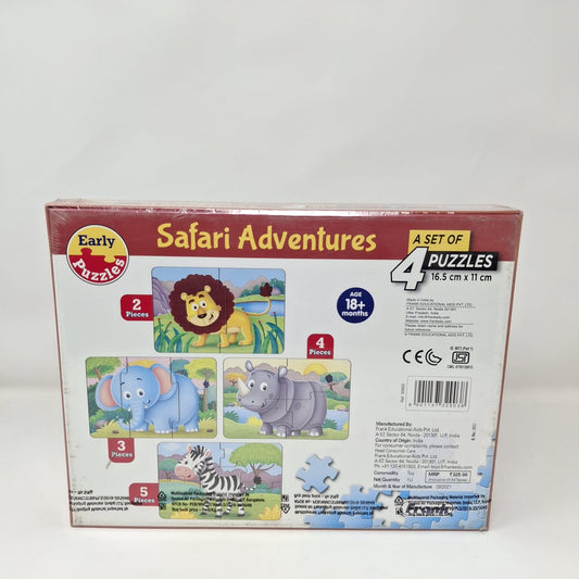 Frank Safari Adventures A Set Of 4 puzzle