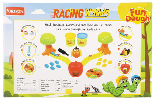Funskool Racing worms Fun Dough