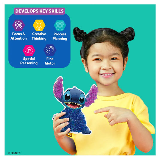 Skillmatics Poke-in Art: Lilo & Stitch | No Mess Art for Kids (ages 4-9)
