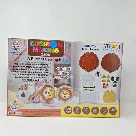 Ratna's Cushion Making Lion