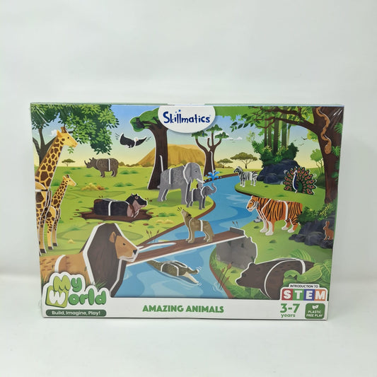 Skillmatics 3D Amazing Animals