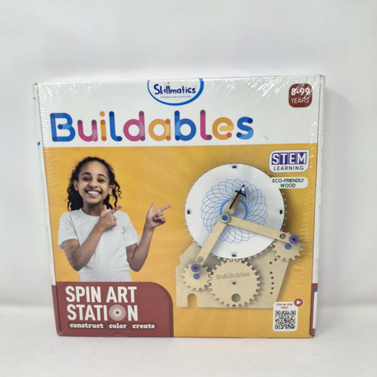 Skillmatics Buildables Spin Art Station