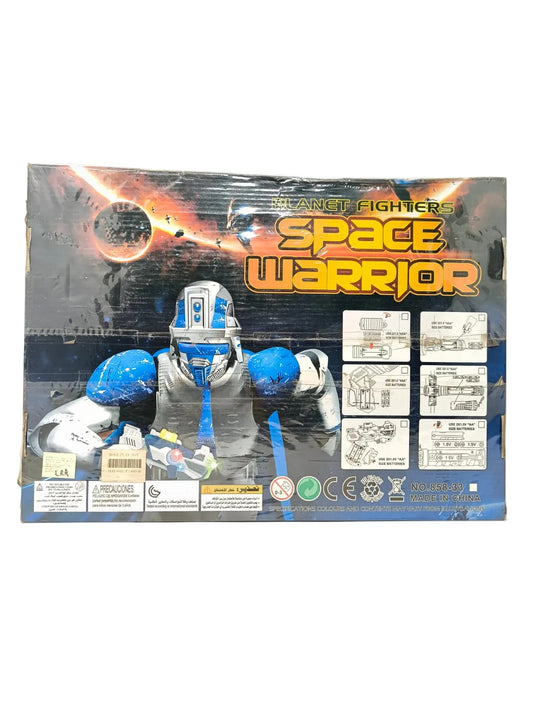Planet Fighter Space Warrior with Sounds and LED Lights