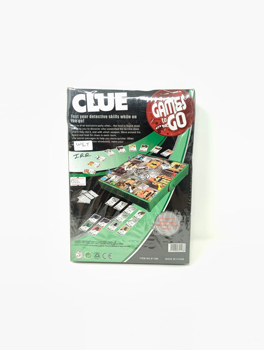 Clue Games to Go (Board game - Card game)