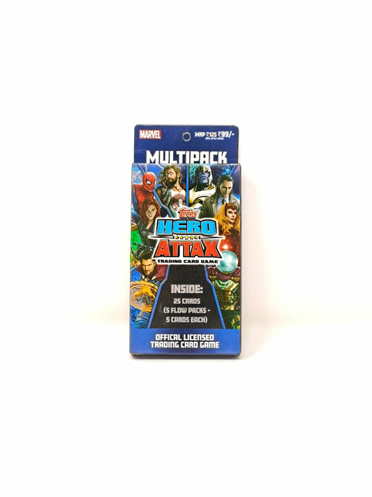 Topps Marvel Hero Attax Card Pull - Flow Pack of 25 Cards