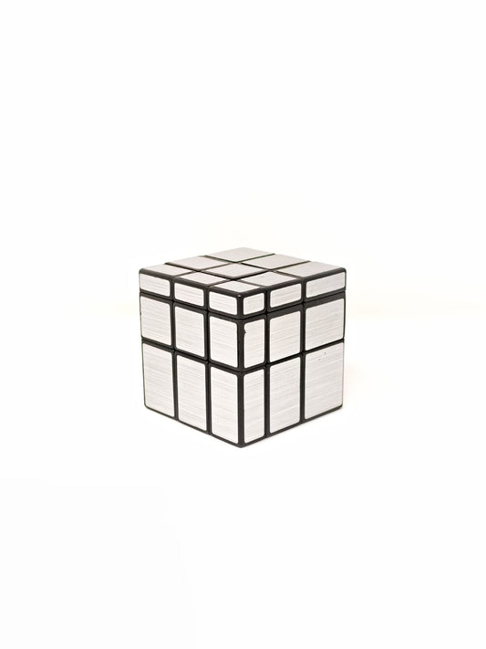 Magic Speed 3x3 Mirror Cube Puzzle (Silver)