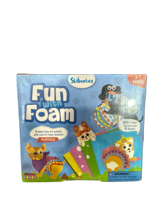 Skillmatics Fun with Foam: Puppies | 3D Sticker Activity (ages 3-7)