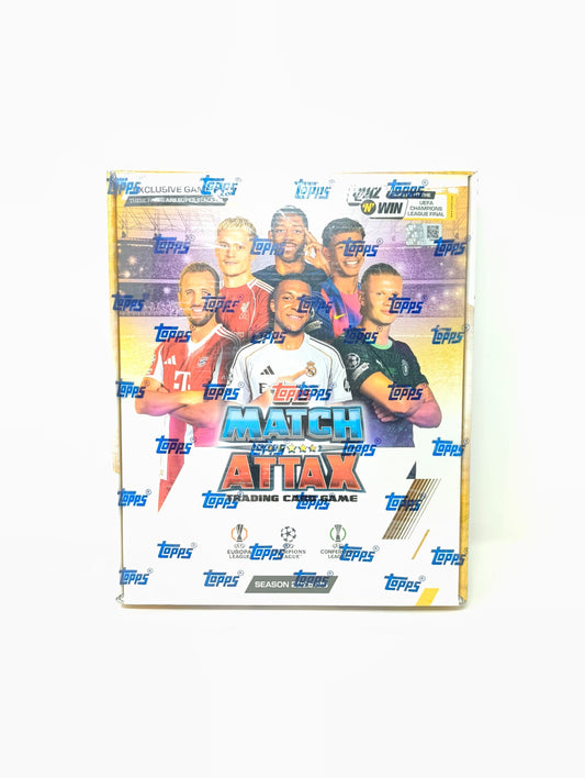 Topps UEFA Champions League Match Attax 2025-26 Trading and Collectible Card Game (Exclusive Game Pack)