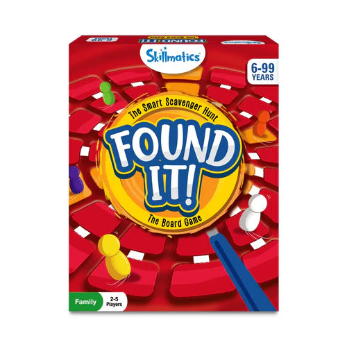 Skillmatics Found It! Board Game | Smart Scavenger Hunt (ages 6+)