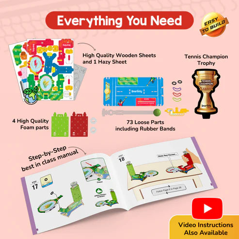 Mini Tennis | 6 - 14 years | DIY STEM Construction Toy