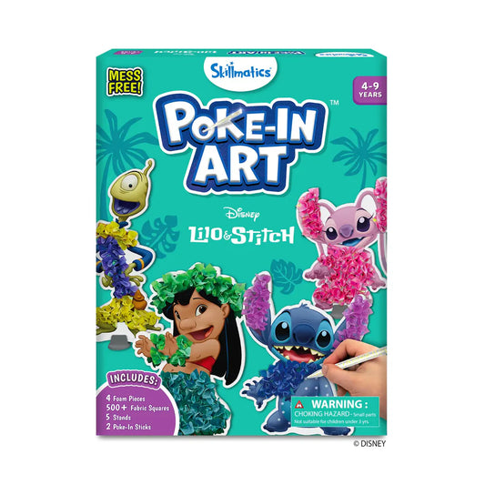 Skillmatics Poke-in Art: Lilo & Stitch | No Mess Art for Kids (ages 4-9)
