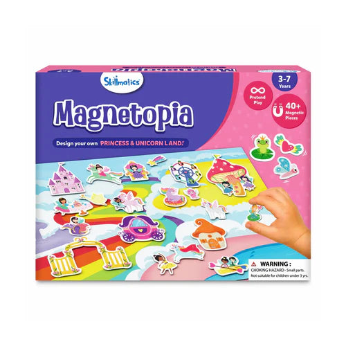 Skillmatics Magnetopia - Princess & Unicorn Land! | Interactive Pretend Play Set (ages 3-7)