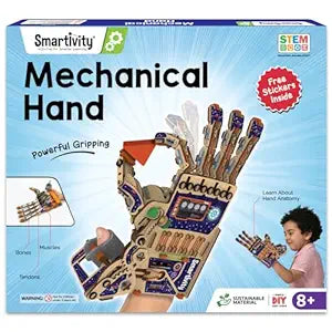 Smartivity Robotic Mechanical Hand Toy for Kids 8-10-12-14 Years Old | Parents Choice Award Winner I Birthday Gifts for Smart Kids | Superhero Toy for Boys & Girls 8,9,10,11,12,13,14
