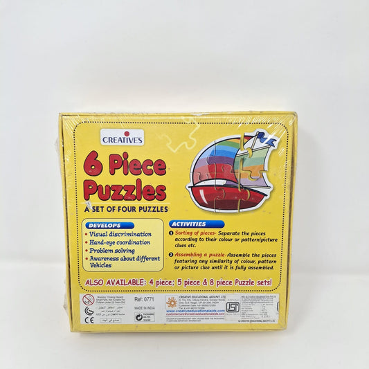 Creatives 6 Piece Puzzle Transport