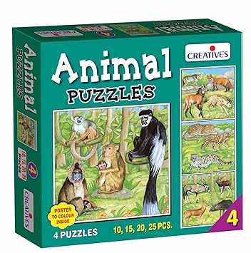 Creatives Animal Puzzles Set no.4