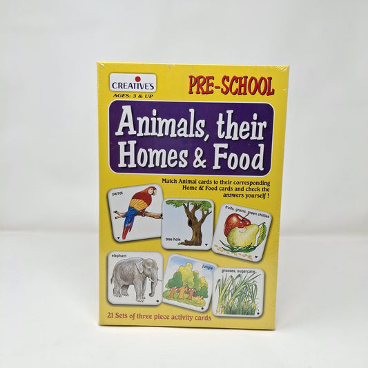 Creatives Animals, Their Homes & Food