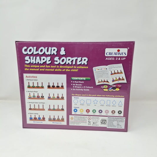 Creatives Colour & Shape Sorter
