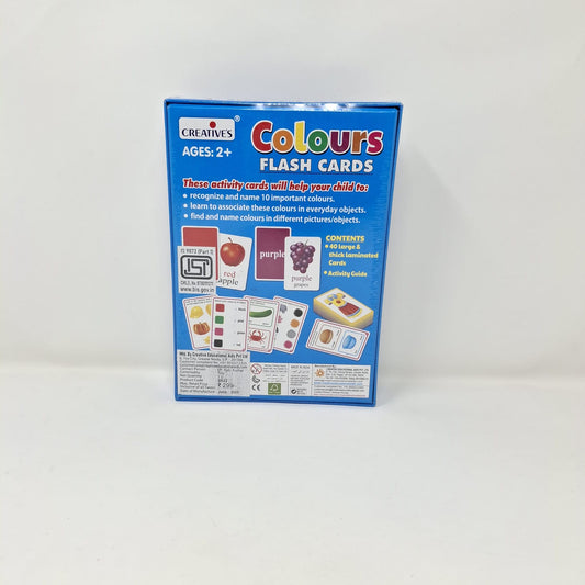 Creatives Colours Flash Card