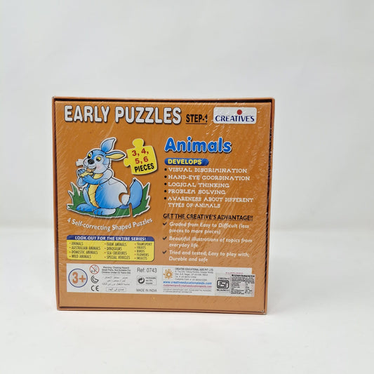 Creatives Early Puzzles Animals