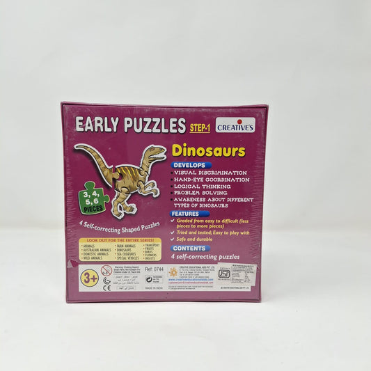 Creatives Early Puzzles Dinosaurs