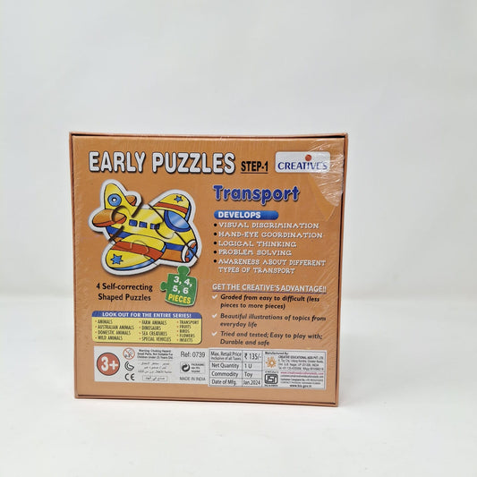 Creatives Early Puzzles Transport