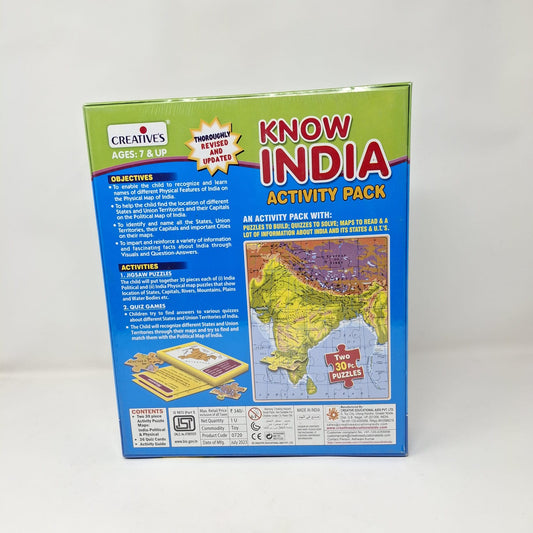 Creatives Know India Activity Pack