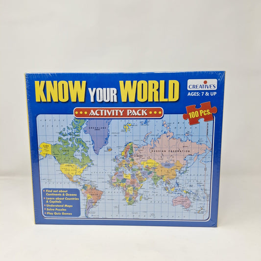 Creatives Know Your World Activity Pack