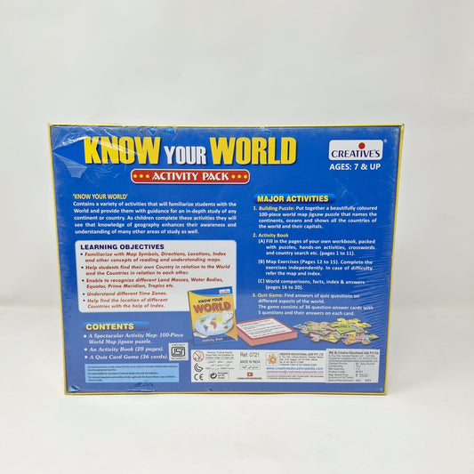 Creatives Know Your World Activity Pack