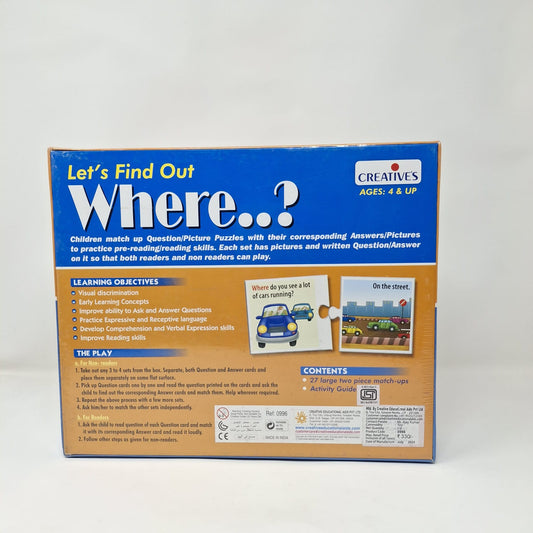 Creatives Let's Find Out Where...