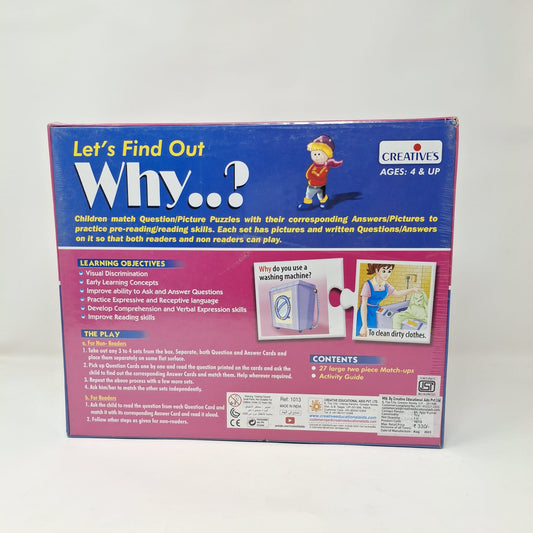 Creatives Let's Find Out Why...