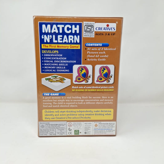 Creatives Match N Learn