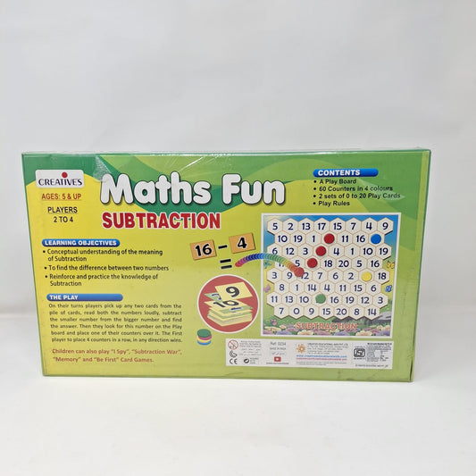 Creatives Maths Fun Subtraction