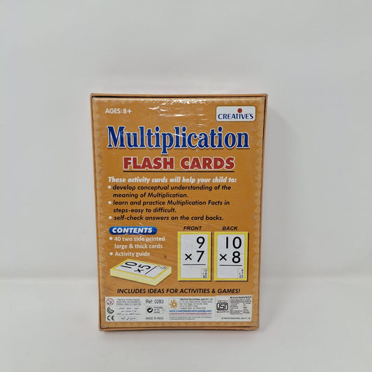Creatives Multiplication Flash Card