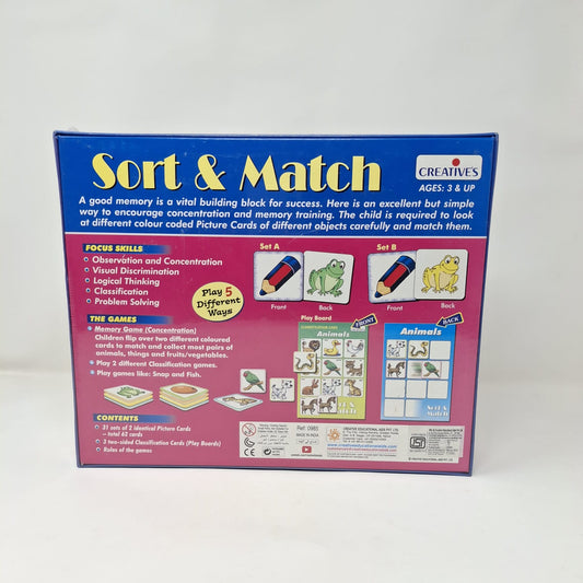 Creatives Sort & Match